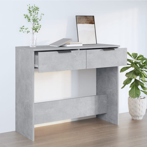 Konsolentisch Betongrau 90x36x75 cm