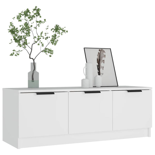 Weißer TV-Schrank 102 cm