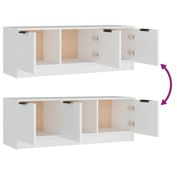 Weißer TV-Schrank 102 cm