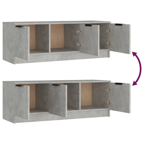 TV-Schrank Betongrau 102 cm