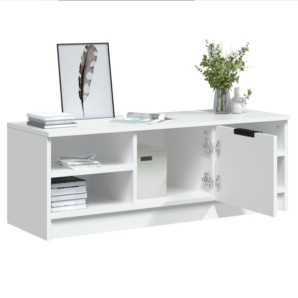 Weißer TV-Schrank 102 cm