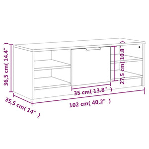 TV-Schrank Sonoma Eiche, 102 cm