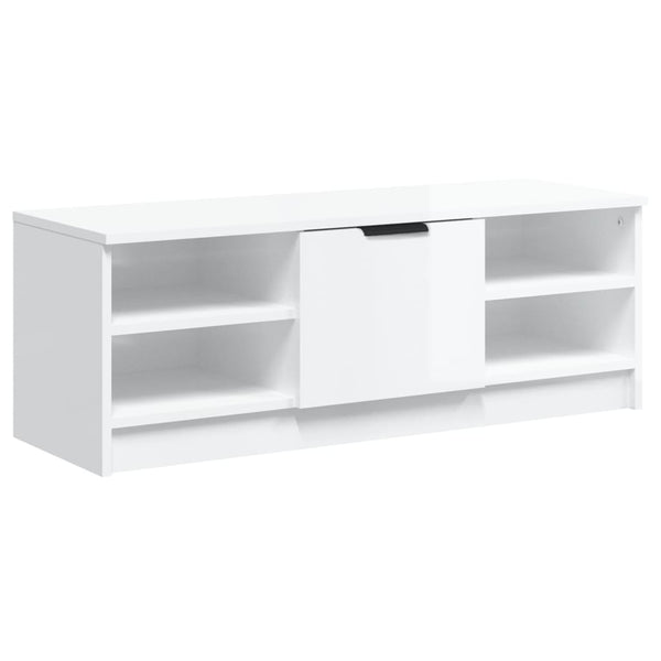 TV-Schrank Weiß Hochglanz 102 cm