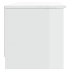 TV-Schrank Weiß Hochglanz 102 cm