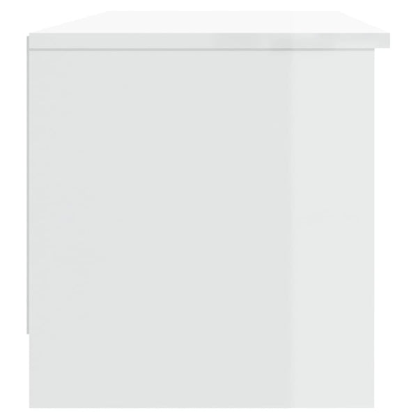 TV-Schrank Weiß Hochglanz 102 cm