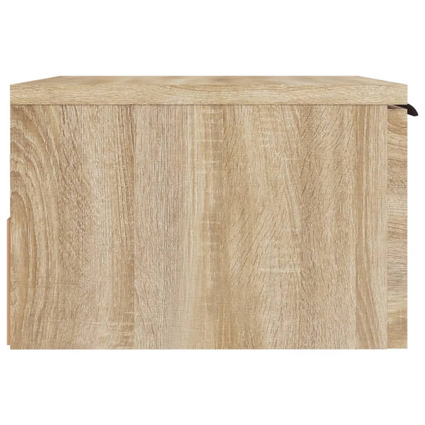 Wand-Nachttisch Sonoma Eiche 34x30x20 cm