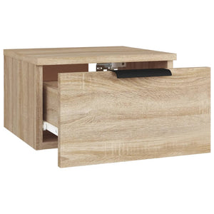 Wand-Nachttisch Sonoma Eiche 34x30x20 cm