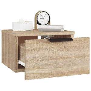 Wand-Nachttisch Sonoma Eiche 34x30x20 cm