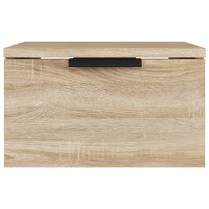 Wand-Nachttische Sonoma-Eiche, 2er-Set