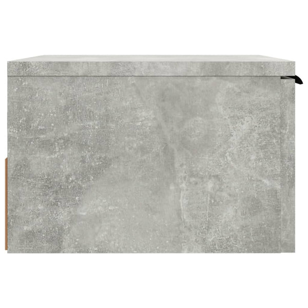 Wand-Nachttische 2er Set Betongrau
