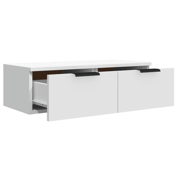Wandschrank Weiß 68x30x20 cm