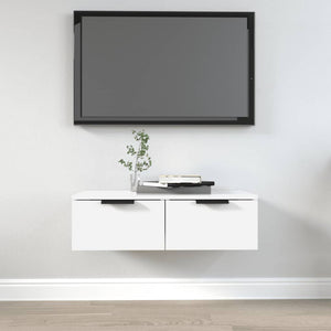 Wandschrank Weiß 68x30x20 cm