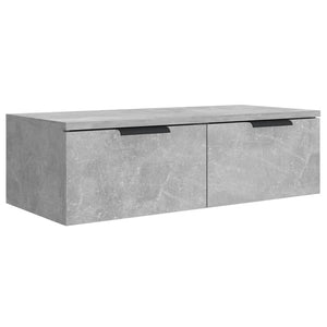 Wandschrank Betongrau 68x30x20 cm