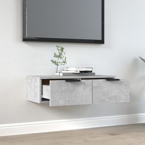 Wandschrank Betongrau 68x30x20 cm