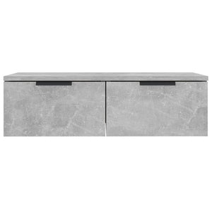 Wandschrank Betongrau 68x30x20 cm