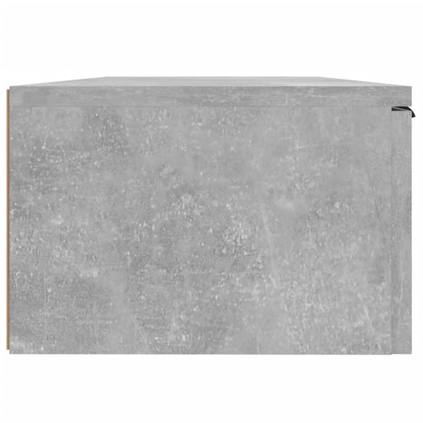 Wandschrank Betongrau 68x30x20 cm