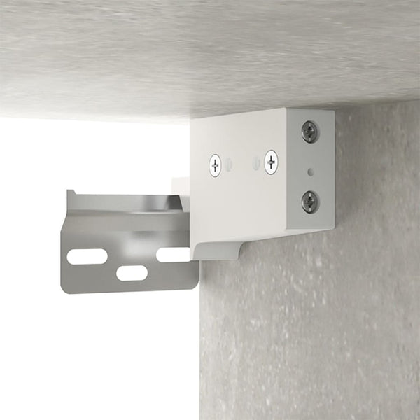 Wandschrank Betongrau 68x30x20 cm
