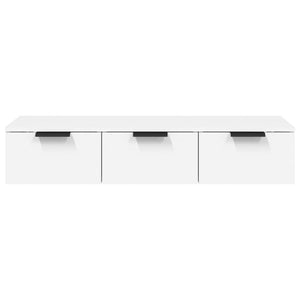 Wandschrank Weiß 102x30x20 cm