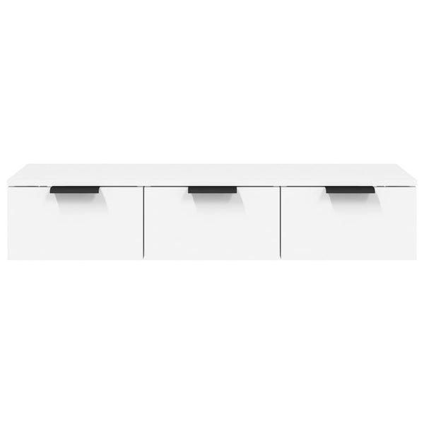 Wandschrank Weiß 102x30x20 cm