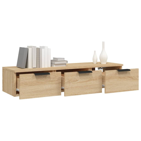 Wandschrank Sonoma Eiche 102x30x20 cm