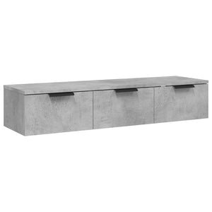 Wandschrank Betongrau 102x30x20 cm
