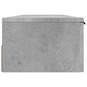 Wandschrank Betongrau 102x30x20 cm