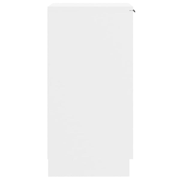 Schuhschrank Weiß 30x35x70 cm