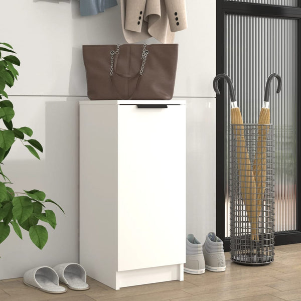 Schuhschrank Weiß 30x35x70 cm