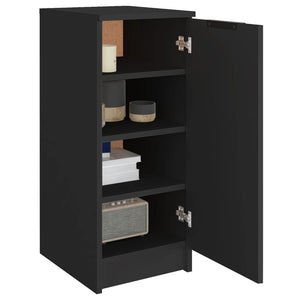 Schuhschrank Schwarz 30x35x70 cm