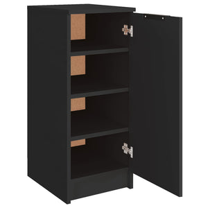 Schuhschrank Schwarz 30x35x70 cm