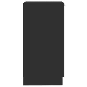 Schuhschrank Schwarz 30x35x70 cm