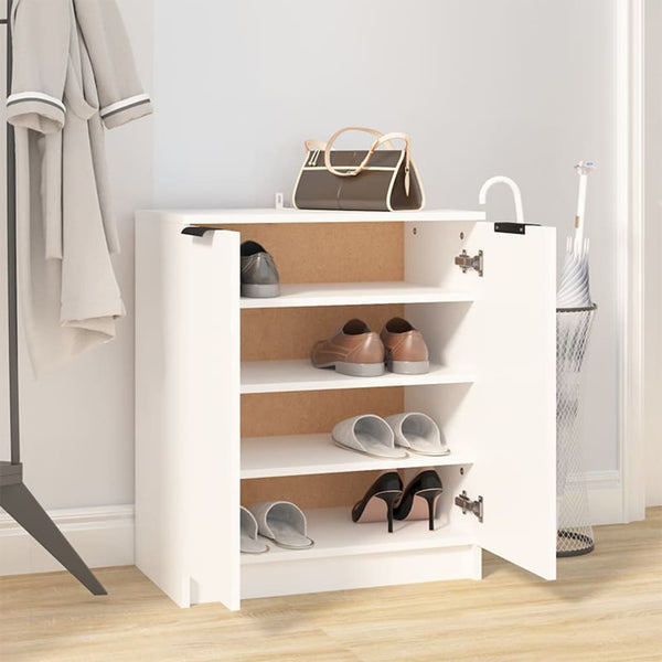 Weißer Schuhschrank 59x35x70 cm