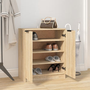 Schuhschrank Sonoma Eiche 59x35x70 cm