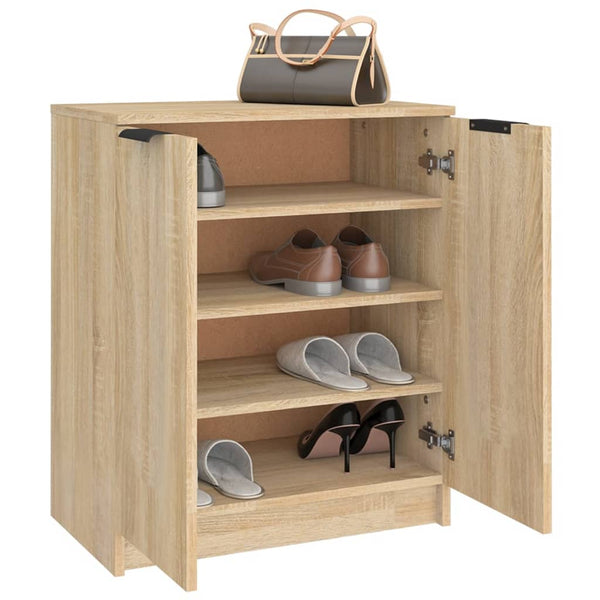 Schuhschrank Sonoma Eiche 59x35x70 cm