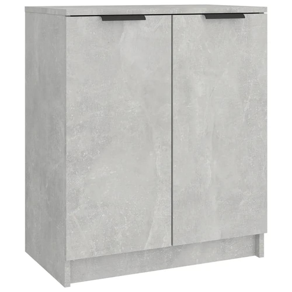 Betongrauer Schuhschrank 59x35x70 cm