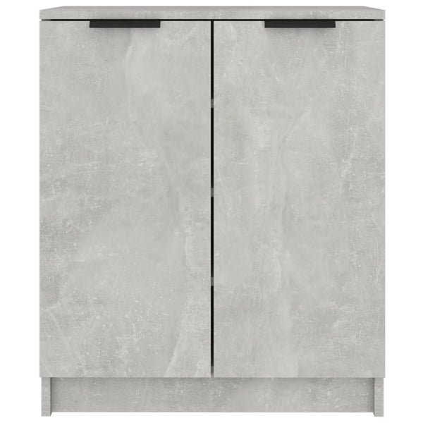 Betongrauer Schuhschrank 59x35x70 cm
