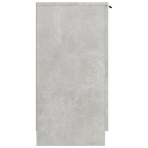 Betongrauer Schuhschrank 59x35x70 cm