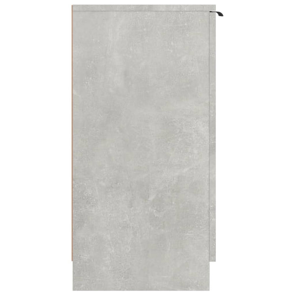 Betongrauer Schuhschrank 59x35x70 cm