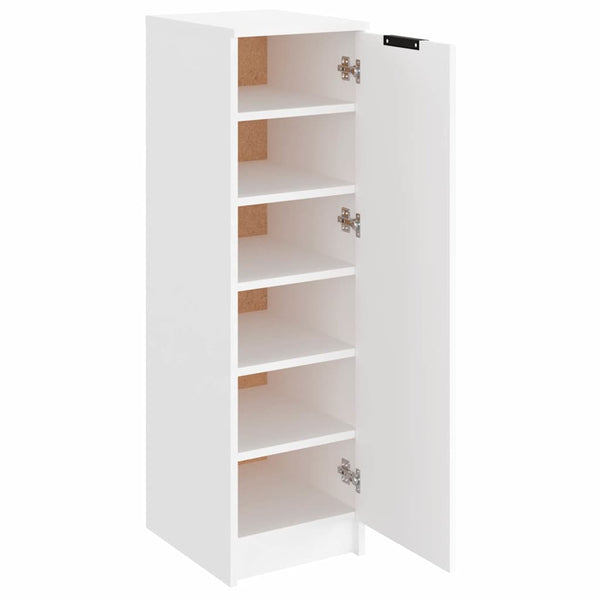 Weißer Schuhschrank 30x35x100 cm