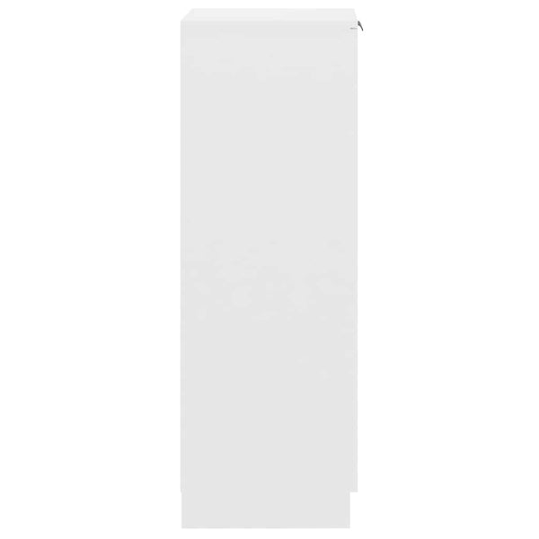 Weißer Schuhschrank 30x35x100 cm