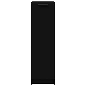 Schuhschrank Schwarz Holzwerkstoff 30x35x100 cm