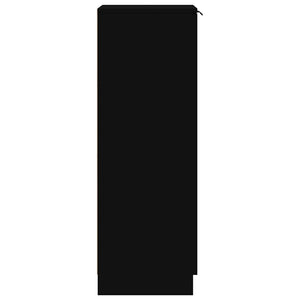 Schuhschrank Schwarz Holzwerkstoff 30x35x100 cm