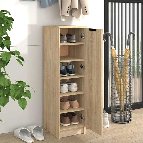 Schuhschrank Sonoma Eiche 30x35x100 cm