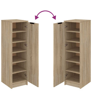 Schuhschrank Sonoma Eiche 30x35x100 cm