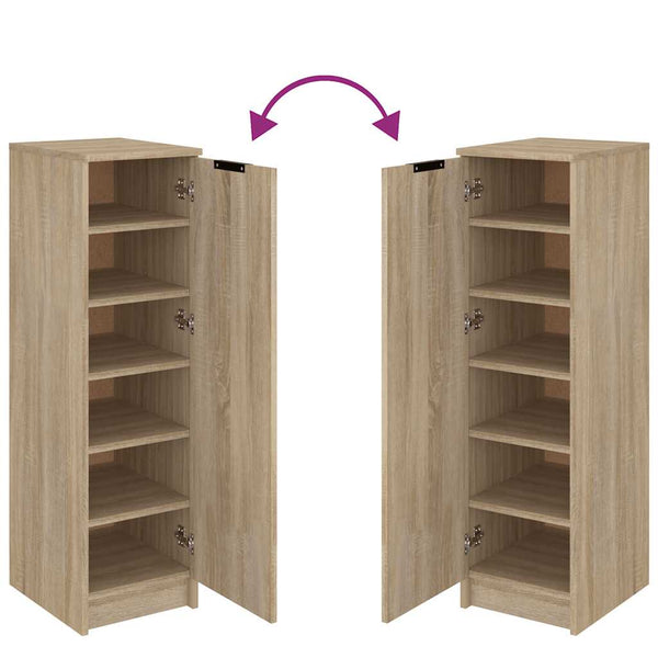 Schuhschrank Sonoma Eiche 30x35x100 cm