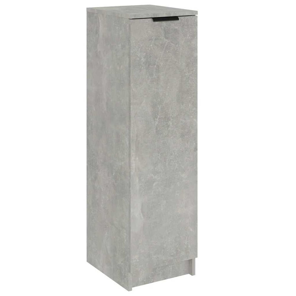 Betongrauer Schuhschrank 30x35x100 cm