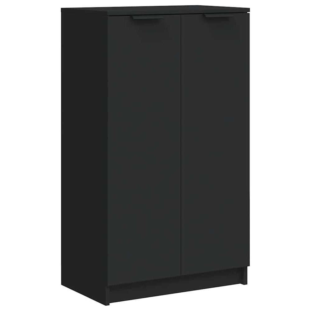 Schuhschrank Schwarz 59x35x100 cm