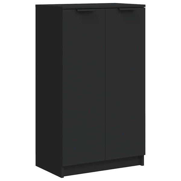 Schuhschrank Schwarz 59x35x100 cm