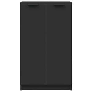 Schuhschrank Schwarz 59x35x100 cm