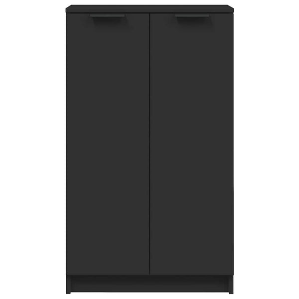 Schuhschrank Schwarz 59x35x100 cm